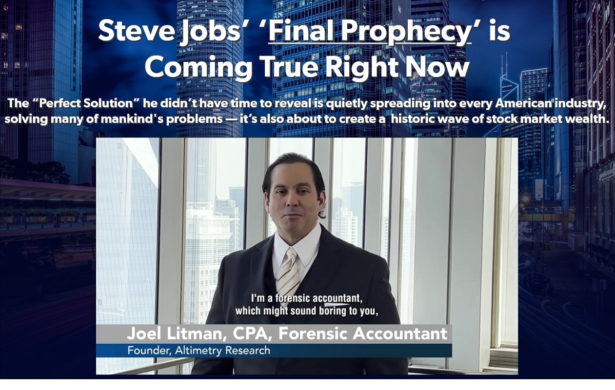 Steve Jobs Final Prophecy