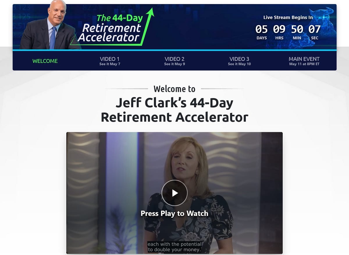 The 44-Day Retirement Accelerator: How Jeff Clark's 44-Day Window Works?
