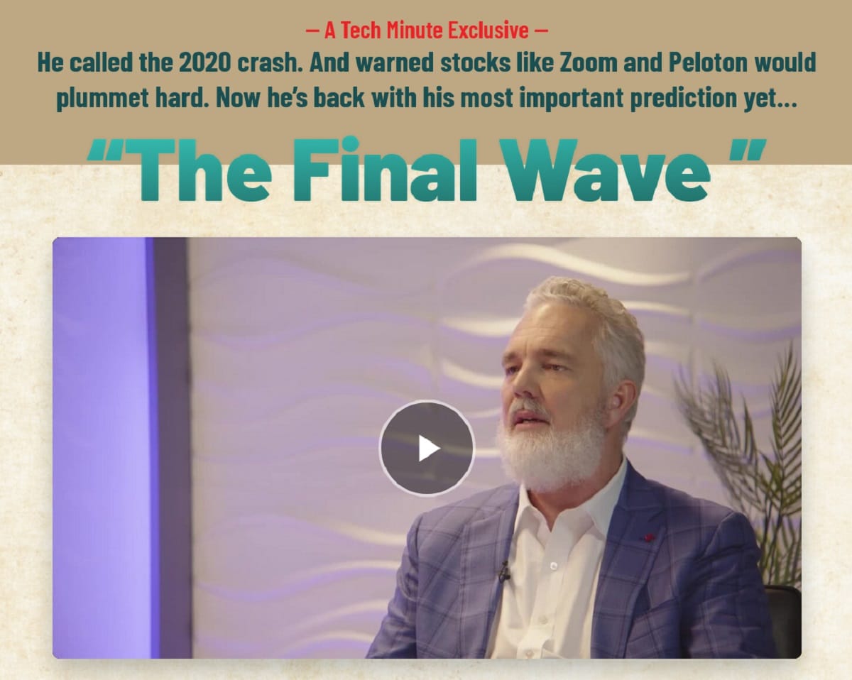 Jeff Brown #1 AI Stock and #1 EV pick: The Final Wave