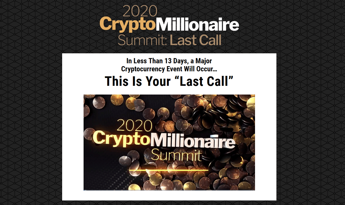 Matt McCall's Ultimate Crypto: Crypto Millionaire Summit