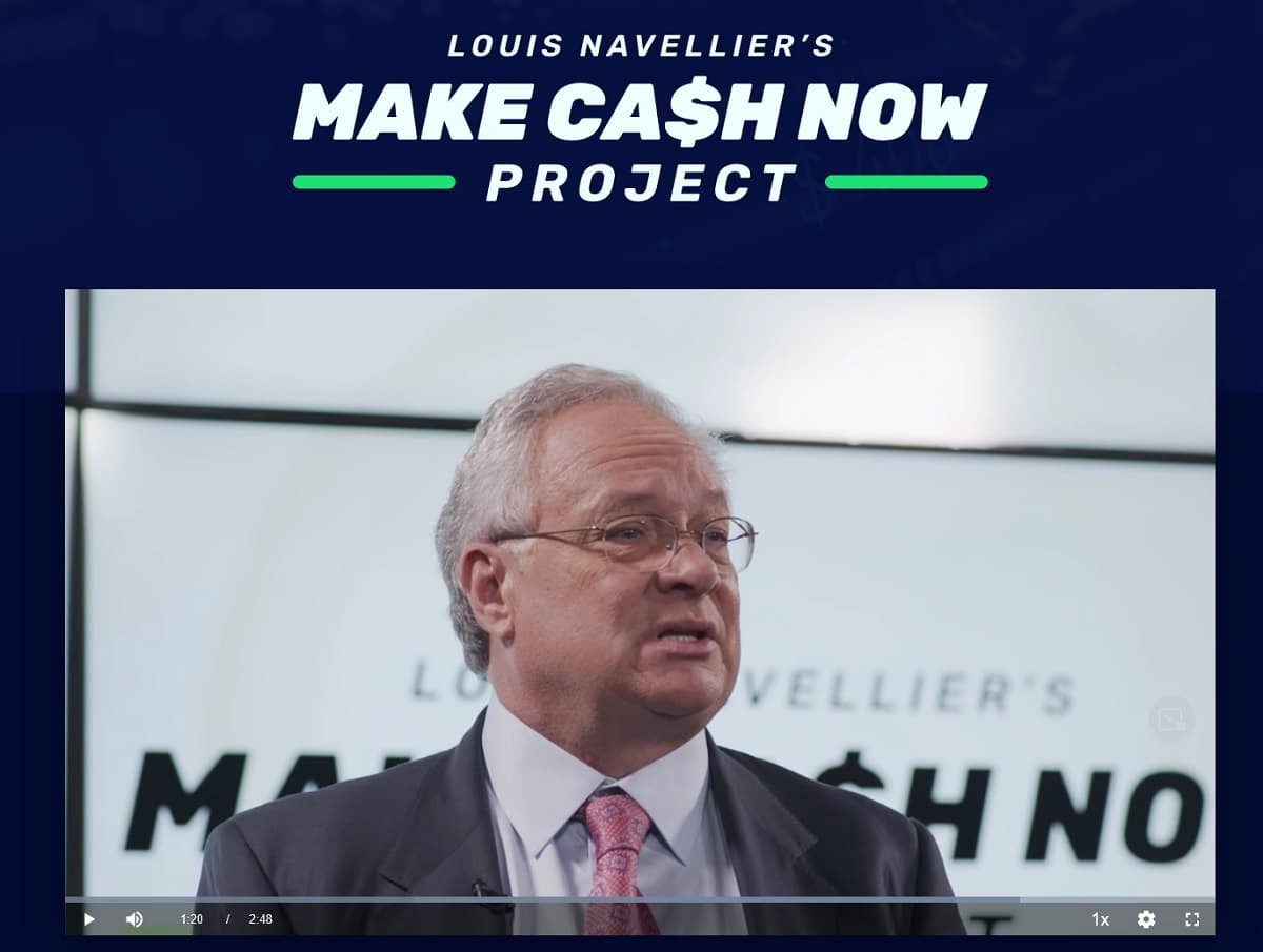 Make Cash Now: A brand-new Income Project from Louis Navellier